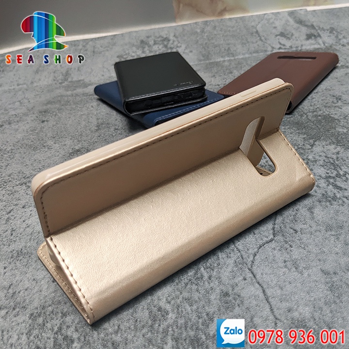 Bao da Samsung Galaxy A03 Core SM-A02 Nắp gập-Ốp lưng 2 mặt có thiết kế ví cà thẻ, ngăn lớn để tien mặt-Kính full màn 9D
