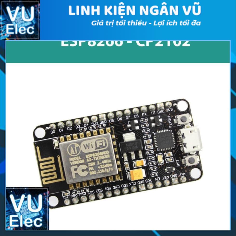 Kit RF Thu Phát Wifi ESP8266 NodeMCU Lua CP2102