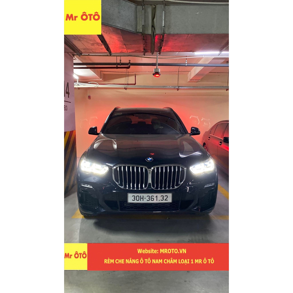 Rèm Che Nắng Xe BMW X5 G05 2019-2022- Hàng Loại 1 MR Ô TÔ Chuẩn From, Chuẩn Bảo Hành