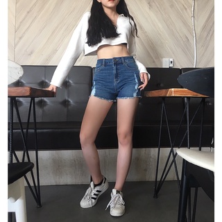 Quần Short Jeans Rách Co Giãn 20decemberjeans_624