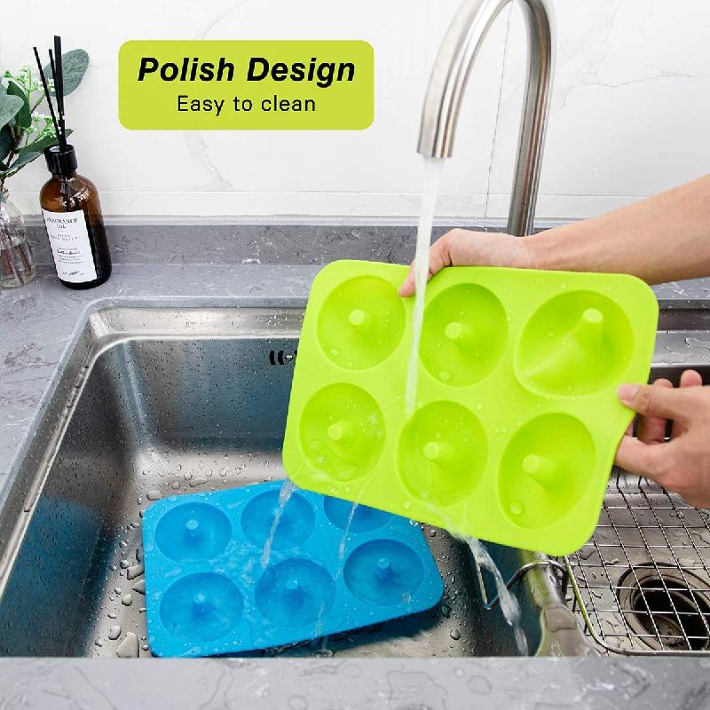 Khuôn ANAEAT bằng silicon chống dính làm bánh hình vòng