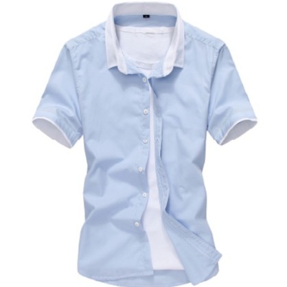 [SALE OFF] Các mẫu Sơ mi Nam ngắn tay cổ màu 2019 | BigBuy360 - bigbuy360.vn