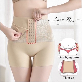 Quần Gen Nịt Bụng Đúc Su Nguyên Khối Định Hình Vòng Eo Chống Cuộn Không Lộ - QG01