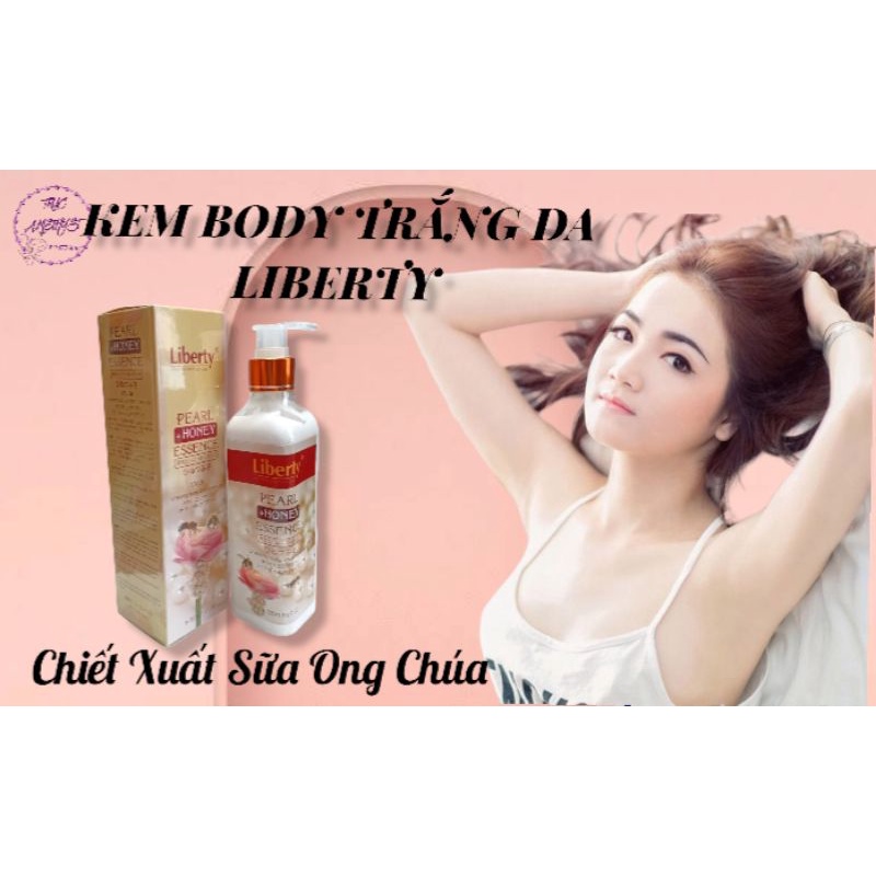 KEM DƯỠNG TRẮNG DA BODY LIBERTY SỮA ONG CHÚA