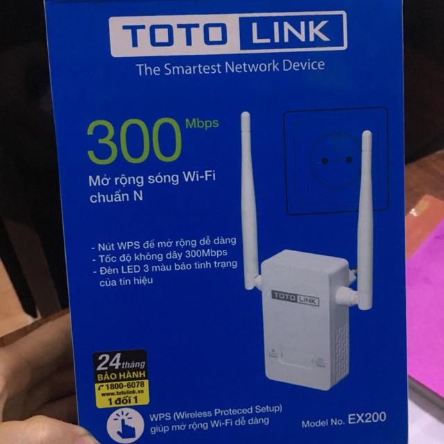 Kích wifi ToTolink 300-bảo hành 24 tháng