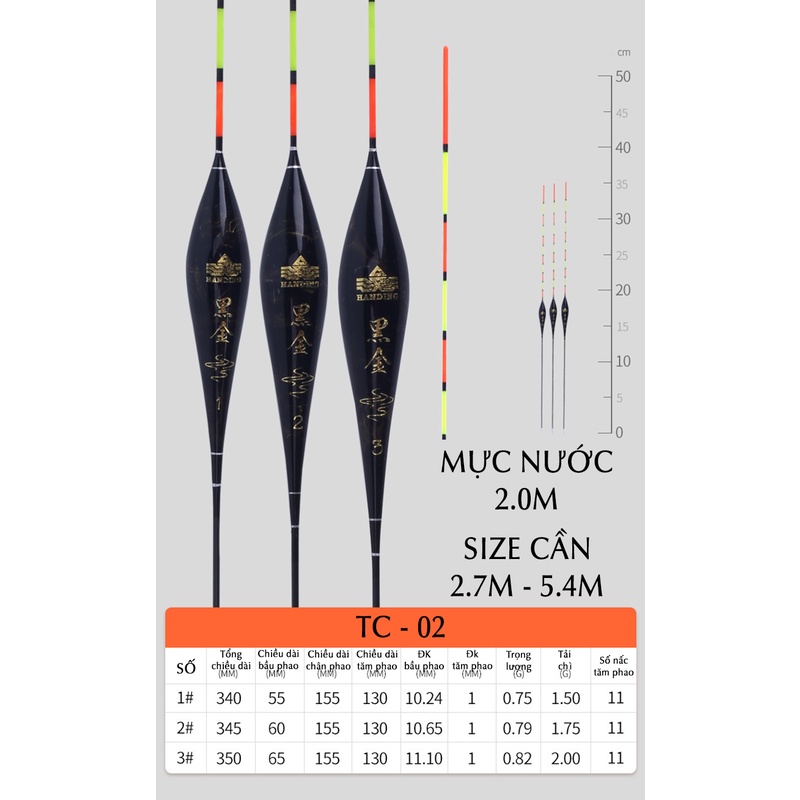 Phao Nano Handing TC - Hàng Chính Hãng