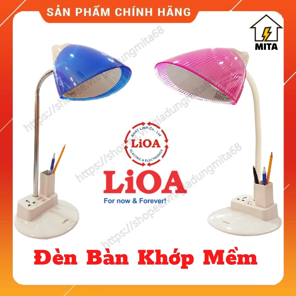 Đèn Bàn LiOA - Đèn Bàn Khớp Mềm - Đèn Bàn Chống Cận - MITA