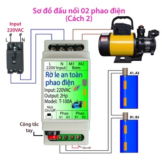Rờ le an toàn phao điện(T-100A_2P)