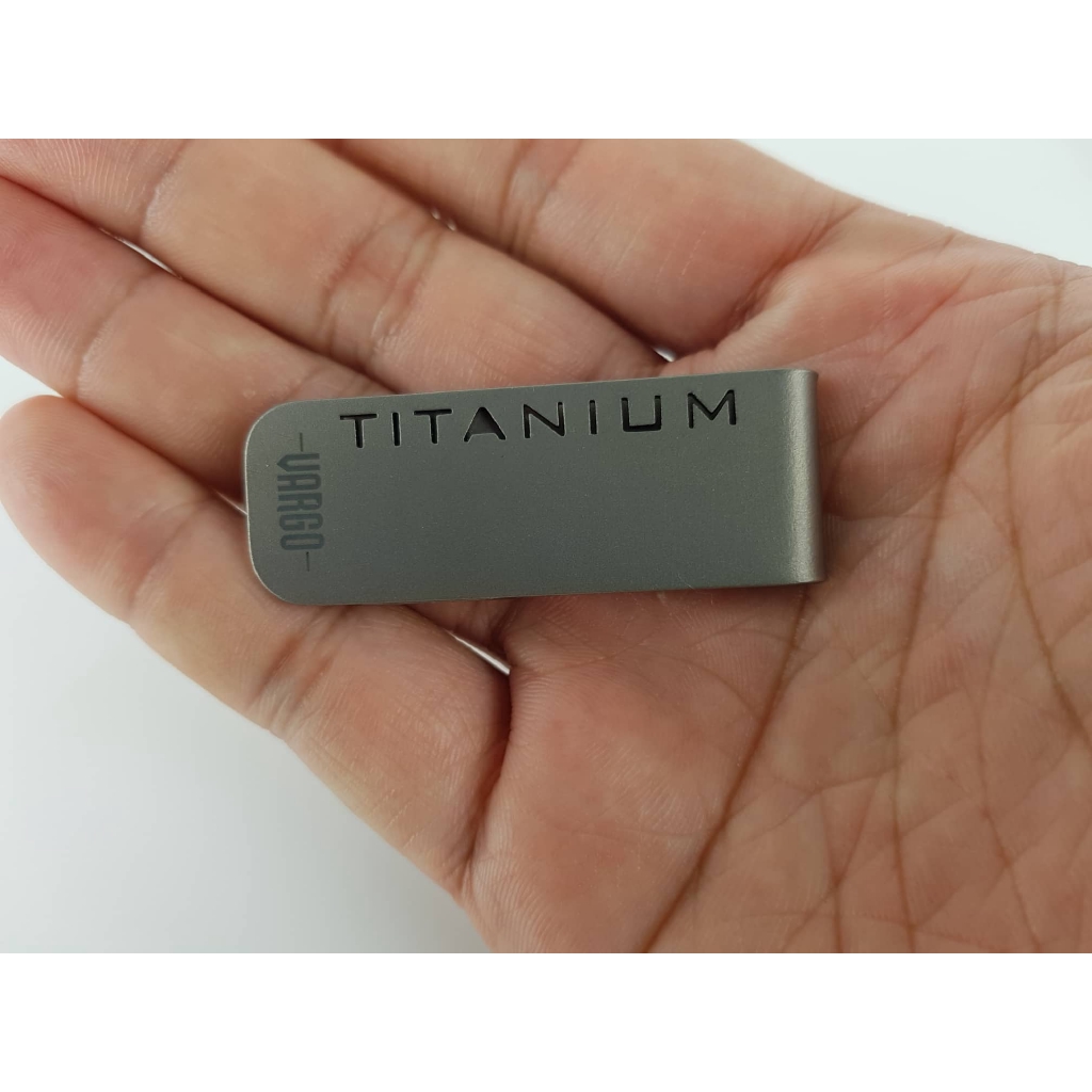 Kẹp Tiền Vargo money clip Titanium