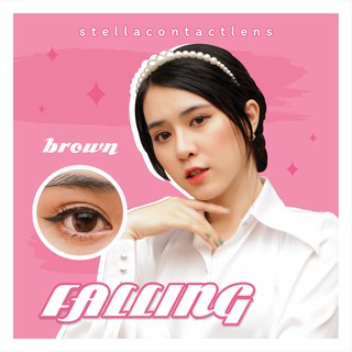 Kính áp tròng - FALLING BROWN - GRAY
