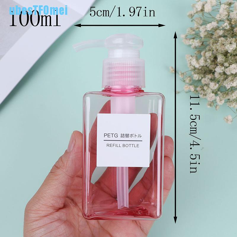 Chai Đựng Dầu Gội / Sữa Tắm / Dầu Gội 100ml Tiện Dụng