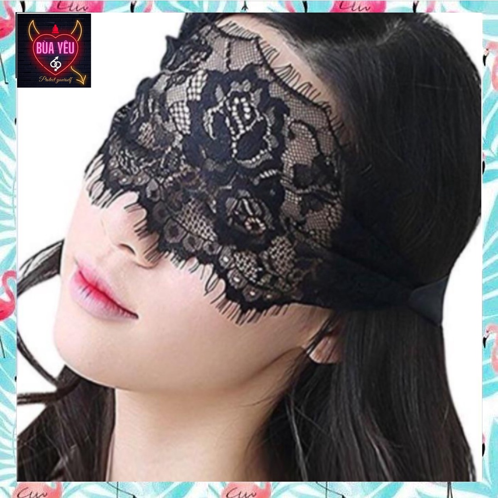 Mặt nạ bịt mắt ren sexy cosplay công chúa  2 màu đen trắng - CHE TÊN SẢN PHẨM | BigBuy360 - bigbuy360.vn