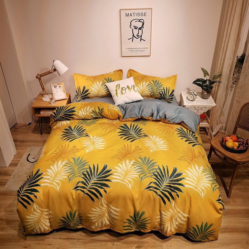 [ FREESHIP ❤️] Bộ SET  Ga Giường Và Vỏ Gối Cotton Korea ADU79 Bedding Đủ Kích Thước Trải Nệm 1m4, 1m6, 1m8 Chưa Gồm Chăn | BigBuy360 - bigbuy360.vn