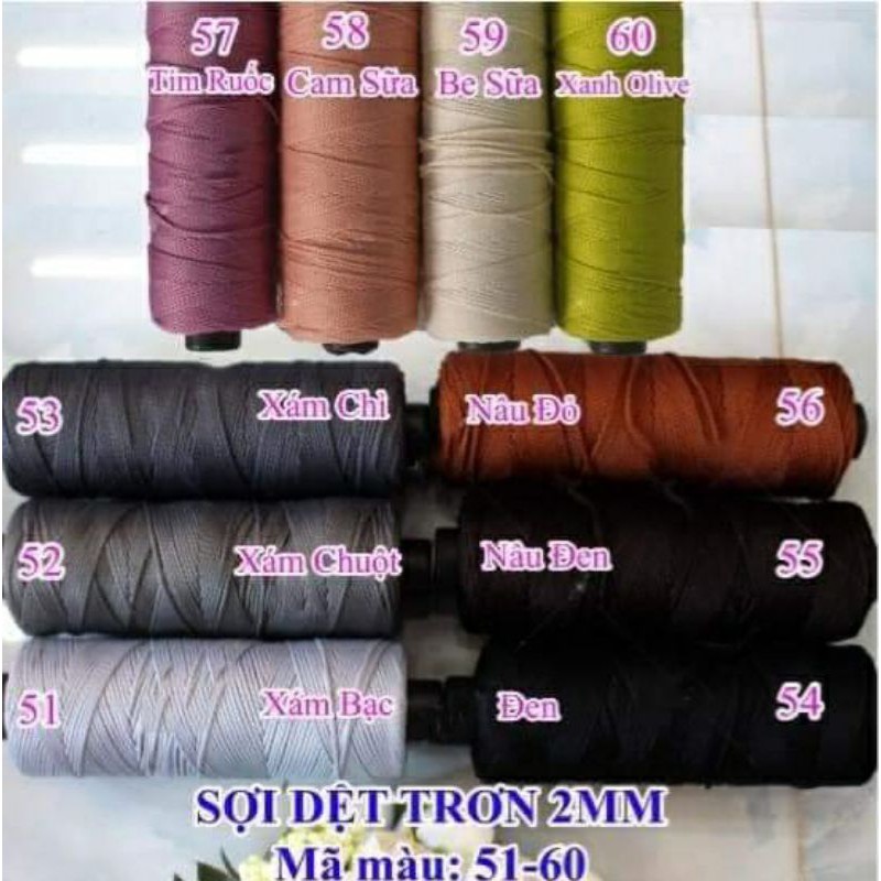 sợi dệt cotton bảng 3