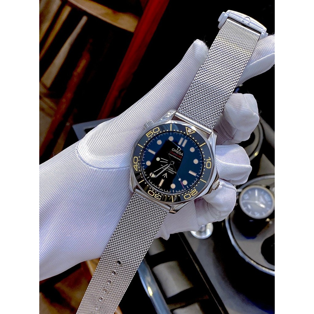 Đồng hồ nam tự động máy cơ Automatic, đồng hồ đeo tay nam OMEGA full box như hình cao cấp, cực kỳ đẳng cấp