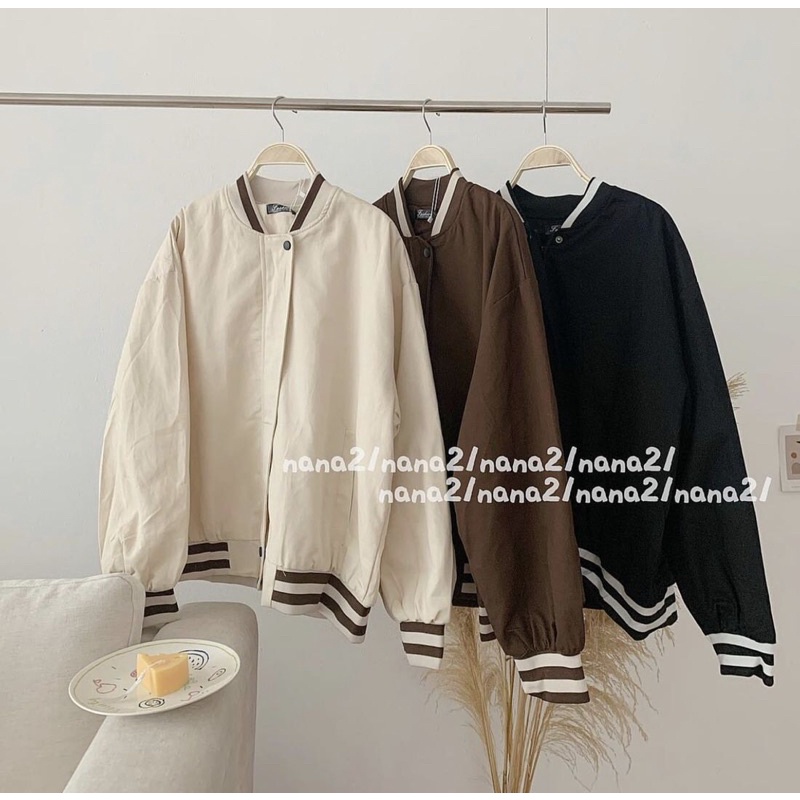 Áo khoác bomber kaki chất đẹp loại 1