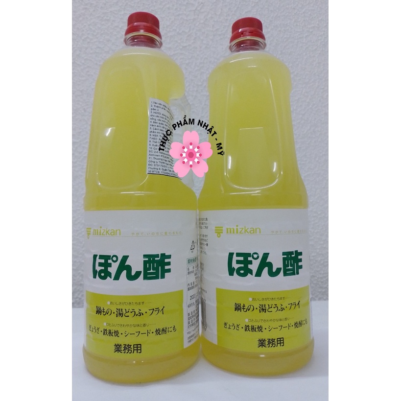 NƯỚC CHANH NHẬT BẢN PONZU 1.8L