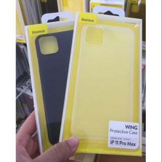 Ốp lưng Baseus lụa siêu mỏng cho iPhone 11/ 11 Pro/ 11 Pro Max Protective Case