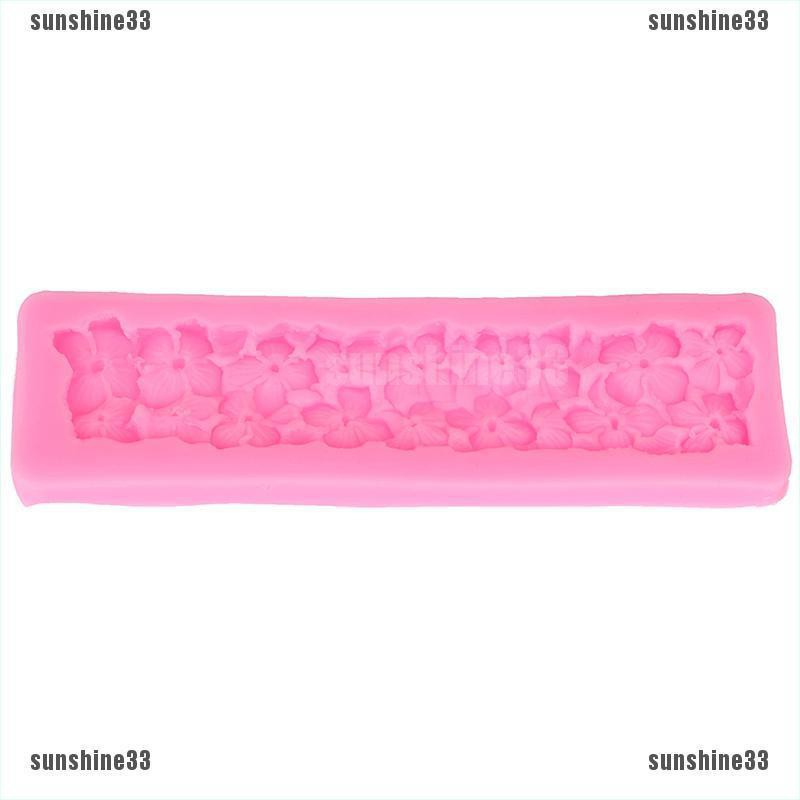 Khuôn Silicone Tạo Hình Làm Bánh Kẹo Hình Bốn Lá 3D DIY