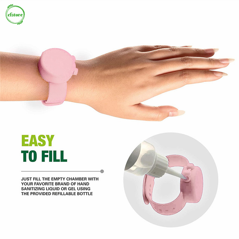 (Hàng Mới Về) Vòng Đeo Tay Nước Rửa Tay Tiện Dụng Khi Đi Làm / Làm Việc