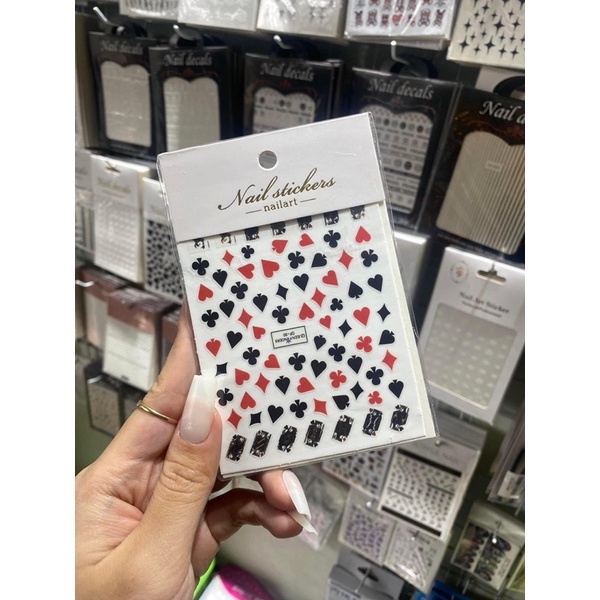 Sticker dán móng tay nhiều hình