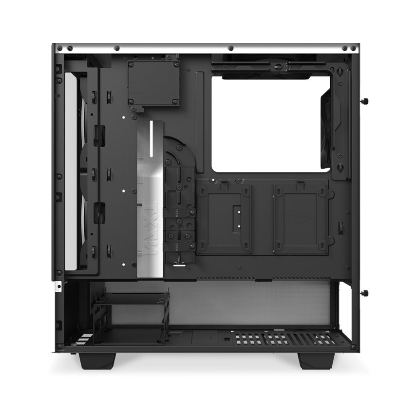 Vỏ Case NZXT H510 Elite (Mid Tower/Màu Trắng/Đen/Fan Led RGB/usb typeC)