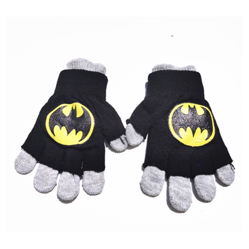 Găng tay len SIÊU NHÂN 2 in 1 cho bé