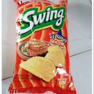 Bánh snack Swing vị bít tết kiểu NewYork  gói 58g