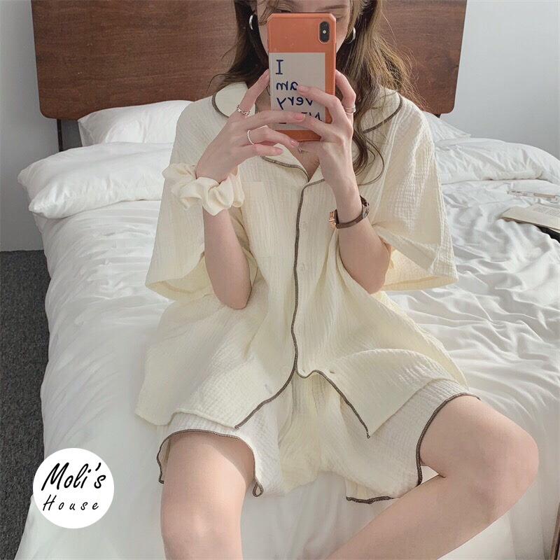 Set bộ ngủ Pyjama Hot Summer 2 màu