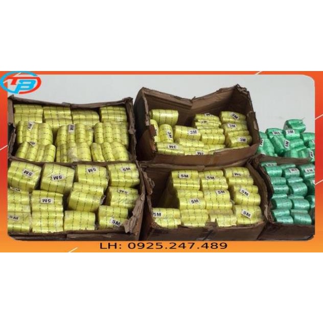 Cáp vải cẩu hàng mầu vàng 3 tấn 2m