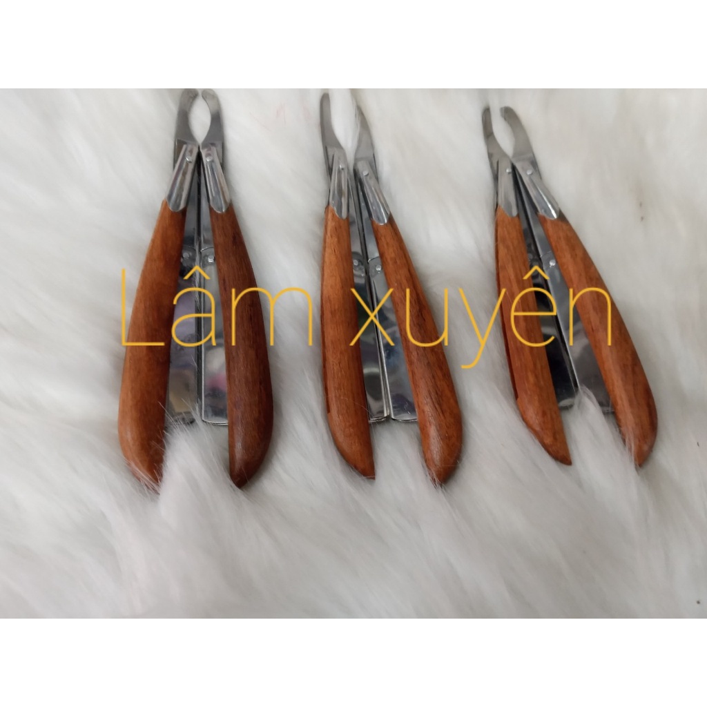 Combo Dao cạo mặt cán gỗ và 1 lưỡi lam treet xanhFREESHIPcán gỗ dễ thao tác lưỡi dao bằng nhôm chống rỉ sét [tận gốc].