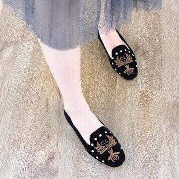 [XẢ KHO 3 NGÀY] Giày bệt thêu ong lá kiểu mới hot nhất | BigBuy360 - bigbuy360.vn