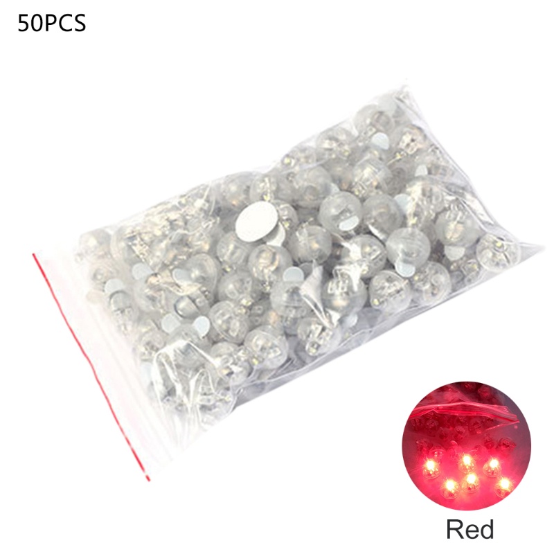 Đèn LED Tròn Mini Gắn Bong Bóng Trang Trí Tiệc