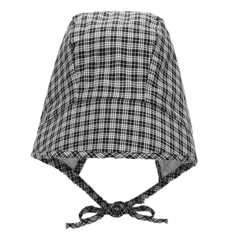 Mũ Bucket Chất Liệu Cotton Mềm Mại Chống Tia UV Thời Trang Mùa Hè Cho Bé