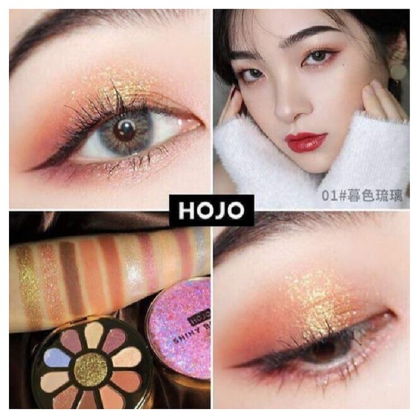 [HOJO8031] Bảng Phấn Mắt Hojo Shiny Beauty 11 Màu - Hàng nội địa Trung