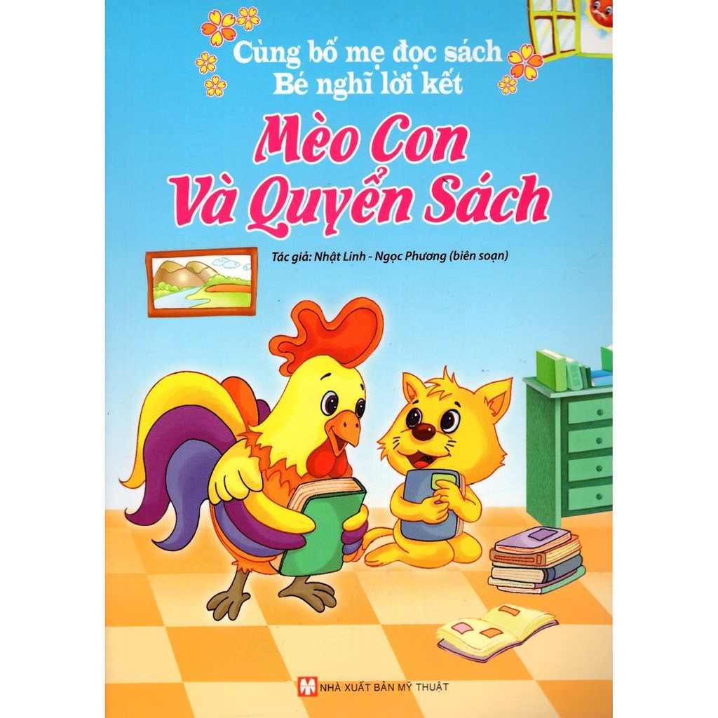 Sách - Cùng Bố Mẹ Đọc Sách - Bé Nghĩ Lời Kết - Mèo Con Và Quyển Sách | BigBuy360 - bigbuy360.vn