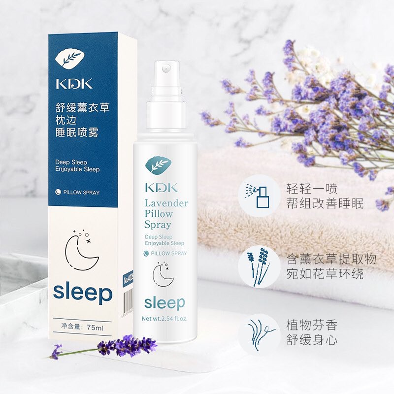 [HOT] ✨XỊT LAVEDER THƠM GỐI NỆM TRỊ ĐAU ĐẦU MẤT NGỦ GIÚP THƯ GIÃN 75ML✨