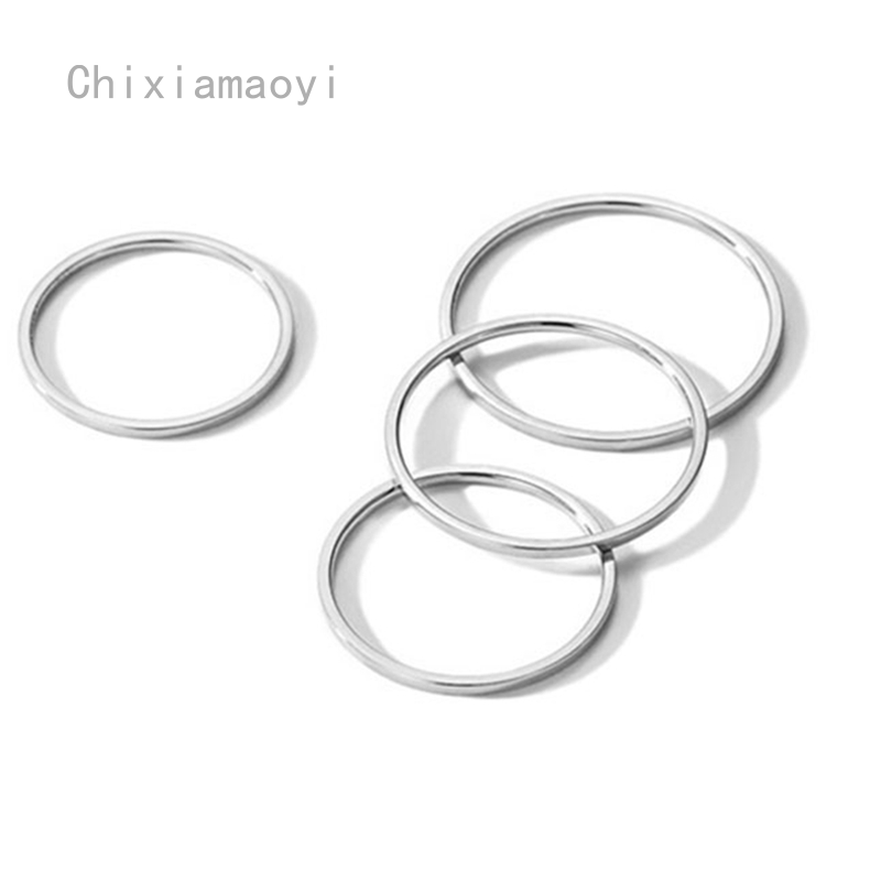 Nhẫn thép không gỉ phong cách Bts V