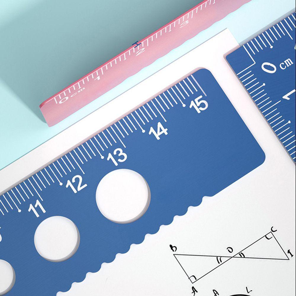Bộ Thước Đo Hình Tam Giác Dùng Vẽ Toán Học Dành Cho Học Sinh / Văn Phòng