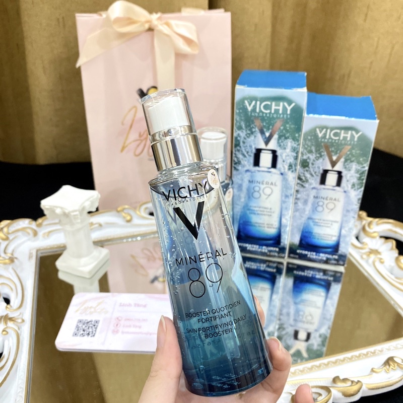 [75ml date 2023 & 2024, bill Canada] Dưỡng chất Mineral Vichy 89 💞