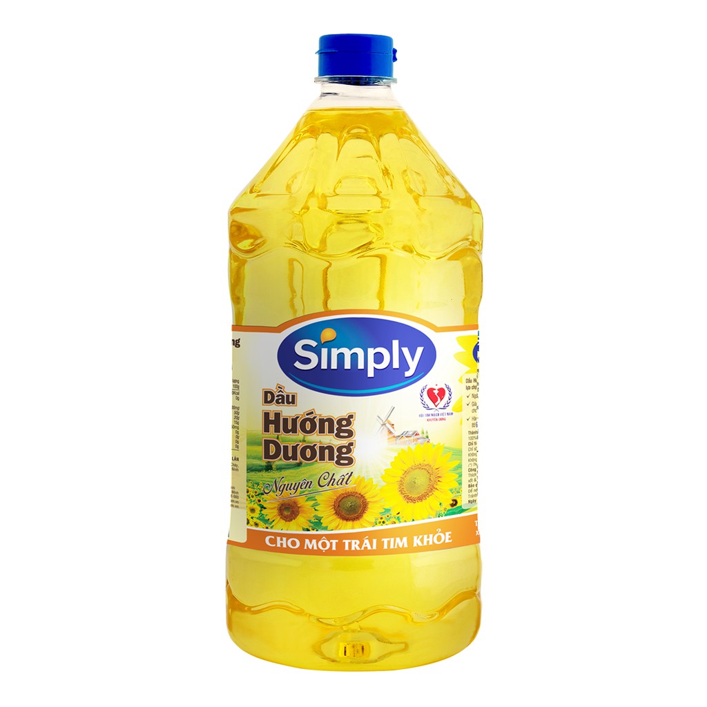 Dầu hướng dương SIMPLY2 L - Cho một trái tim khoẻ