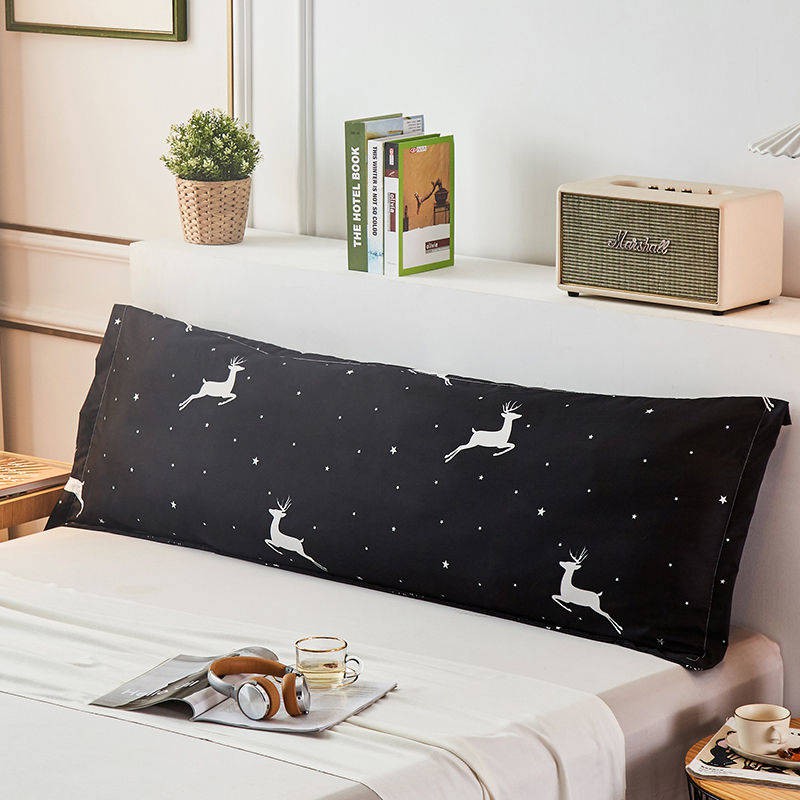 Gối dài êm ái kèm áo gối 1,2m 1,5m 1,8m gối đôi đảm bảo giấc ngủ