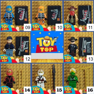 Đồ chơi lắp ghép 2nd xếp hình nhân vật Minifigure các nhân vật mini tổng hợp ninja , Minecraft , .....