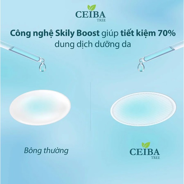 [Mã COS1904 giảm 8% đơn 300K] Bông Tẩy Trang Hữu Cơ Organic Ceiba Tree 80 miếng | BigBuy360 - bigbuy360.vn