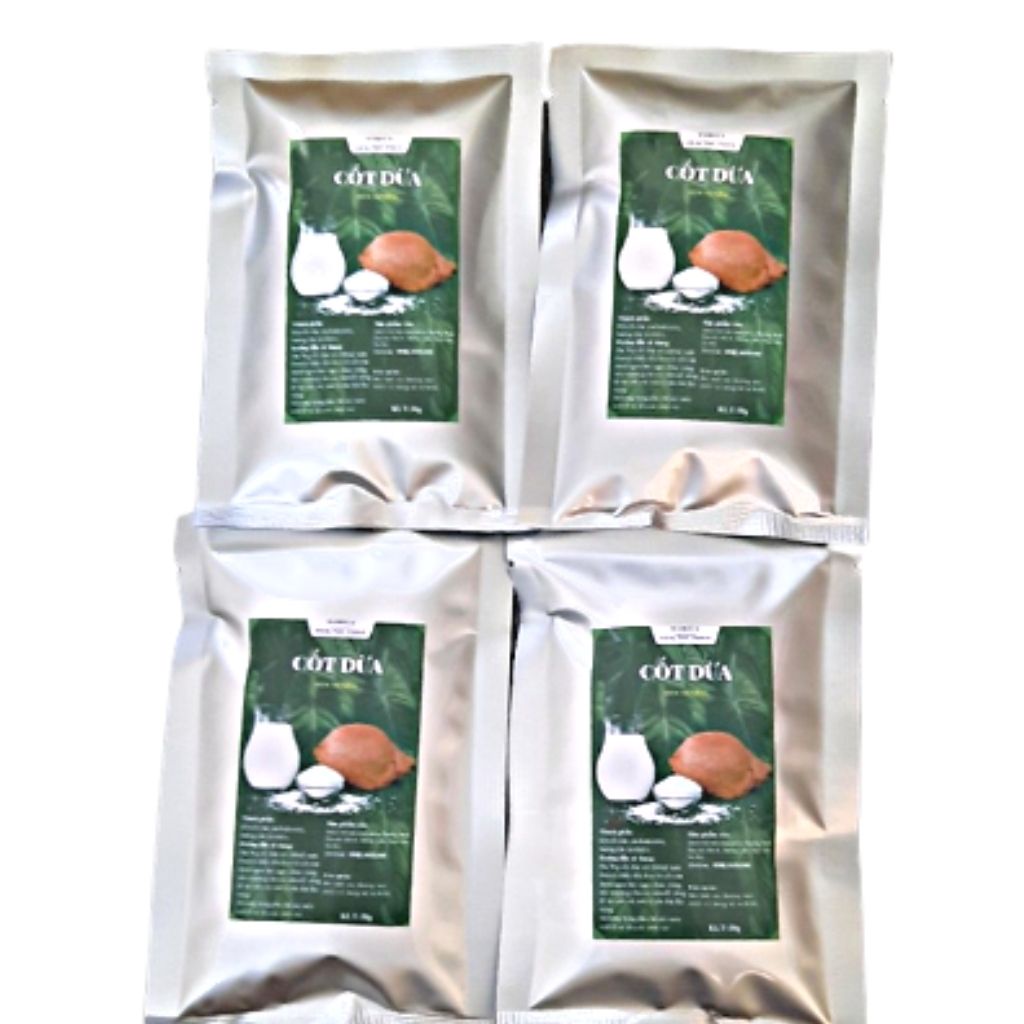 Cốt dừa, bột cốt dừa túi 50g DUMICO tiện dụng,dùng nấu topping,nước chan các món chè béo ngậy thơm lừng.