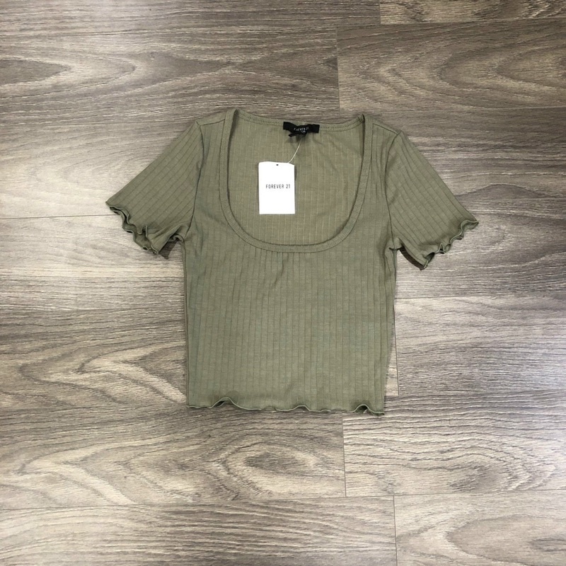 [VANA SHOP] áo thun cổ U f.21 dư xịn