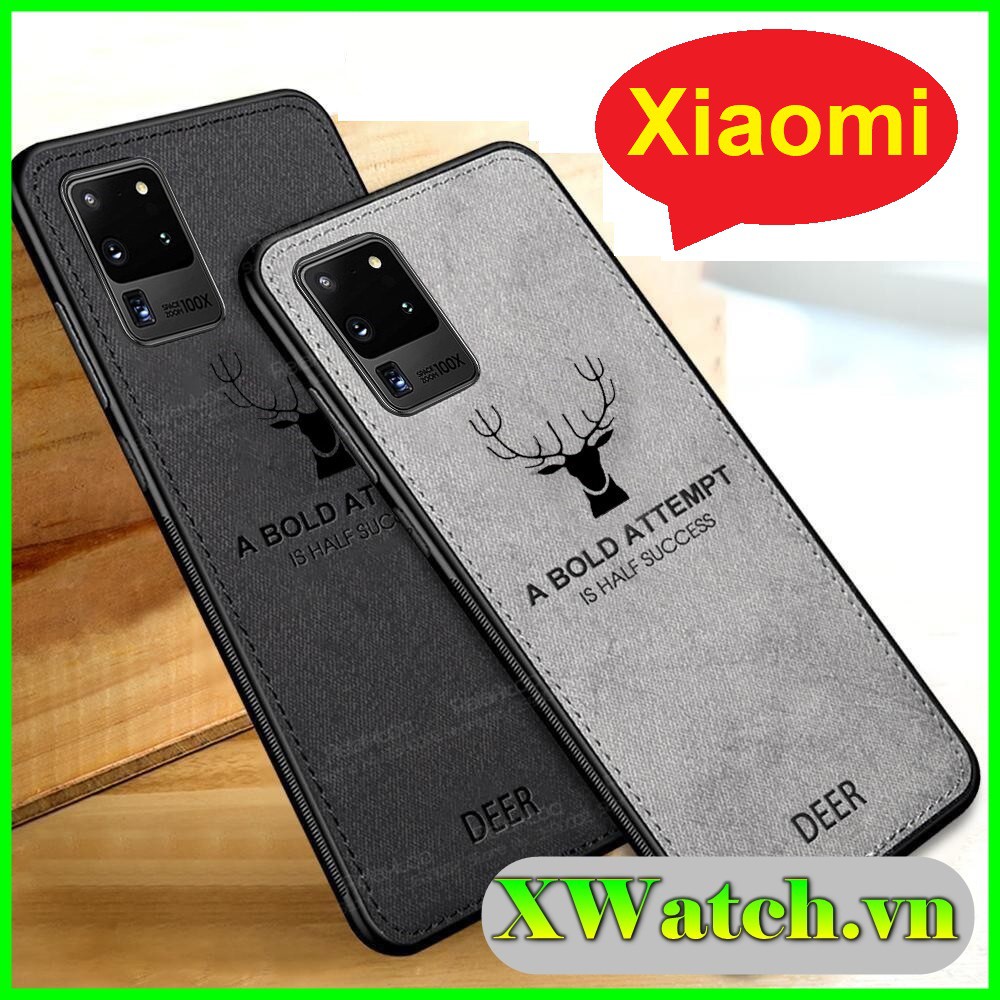Ốp lưng Xiaomi Note 10 pro K30 Redmi K40 K40 pro Poco F3 Redmi Note 10 K20pro Mi 8 pro Note 8 pro Note 9s họa tiết hươu