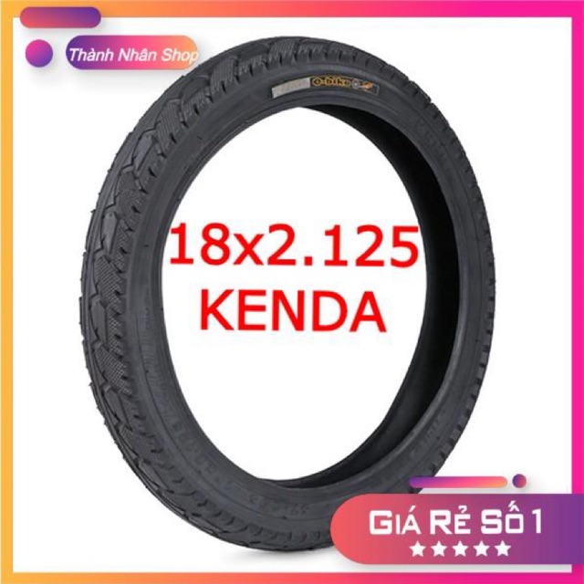 Vỏ [Lốp] xe đạp, xe đạp điện 18x2.125 Chính Hãng KENDA