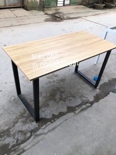 Bàn làm việc chân sắt 120 (nhiều màu)