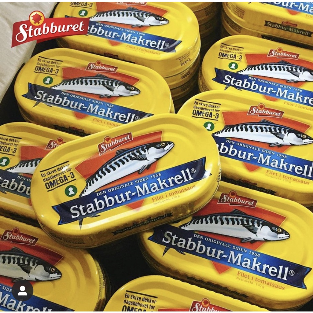 Cá Hộp Nauy Phile Nguyên Lát Sốt Cà Chua 170gr